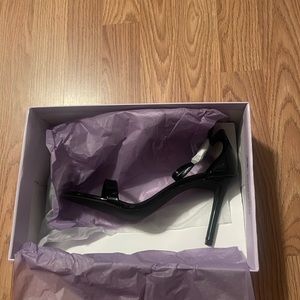 Women’s Black Patent Shoes Size 8.5